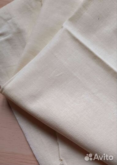 Отрезы тканей (хлопок с принтом, молочный хлопок)