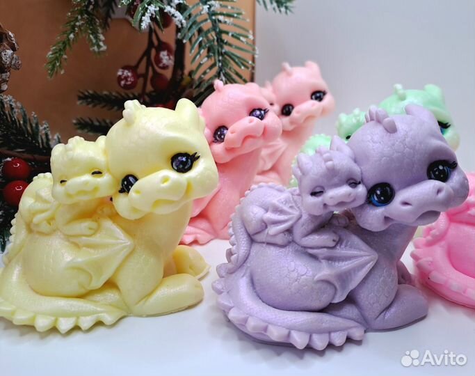 Мыло ручной работы новый год