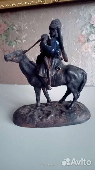 Статуэтка прощание казака с казачкой