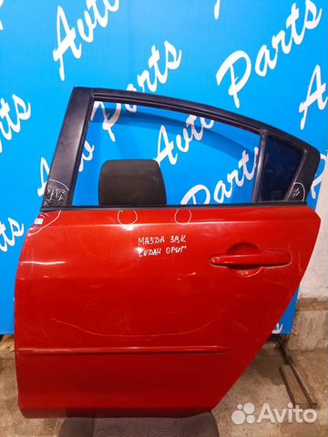 Дверь задняя левая Мазда 3 BK седан коррозия