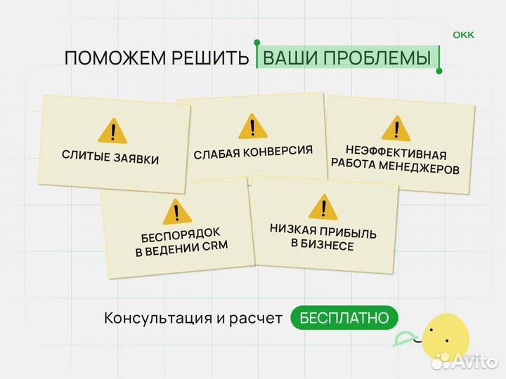 Аудит отдела продаж Внедрение CRM Amo Bitrix24