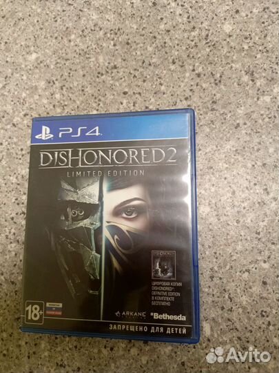 Игровые диски на sony ps4