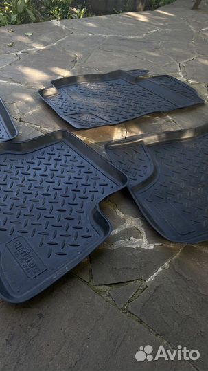 Автомобильные коврики резиновые Hyundai Accent