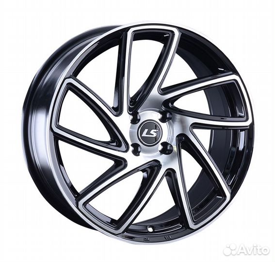 R16 4x108 7J ET37,5 D63,3 LS Wheels 1054 BKF