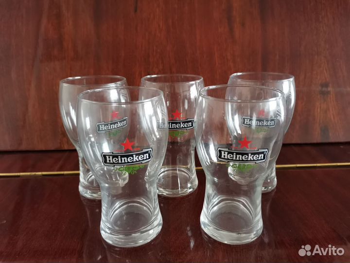 Бокалы для пива (стекло)