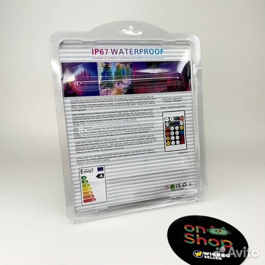 Умная гирлянда rgbic (с приложением bluetooth)