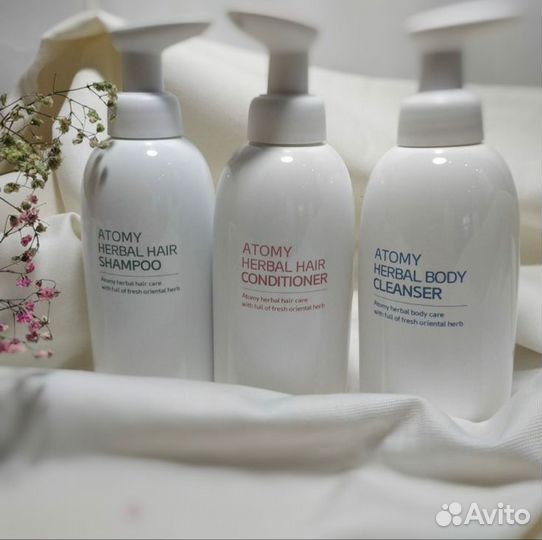 Шампунь и кондиционер Хербал