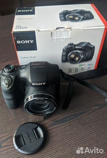 Компактный фотоаппарат sony Cyber-shot DSC-H300