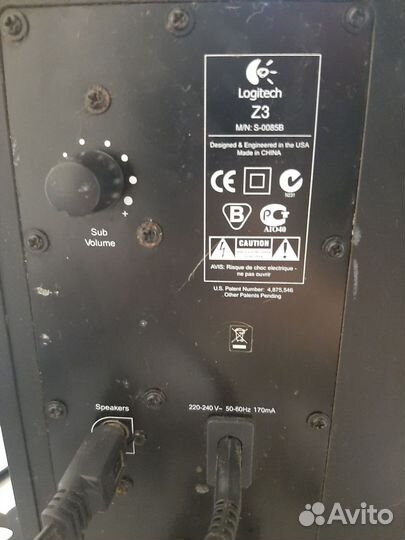 Акустическая система колонки сабвуфер 2шт