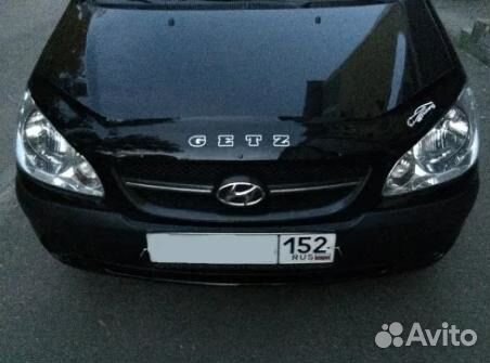 Дефлектор окон и капота hyundai gets с 2005г.в