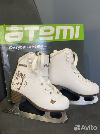 Коньки утепленные Atemi 31 размер