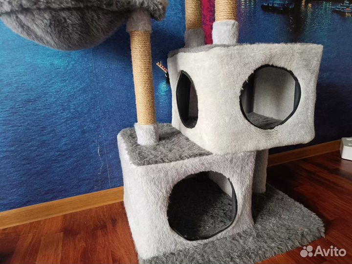 Домик для кошки с когтеточкой