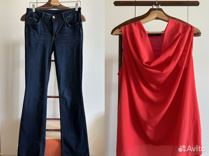 Джинсы Liu jo и блуза rinascimento