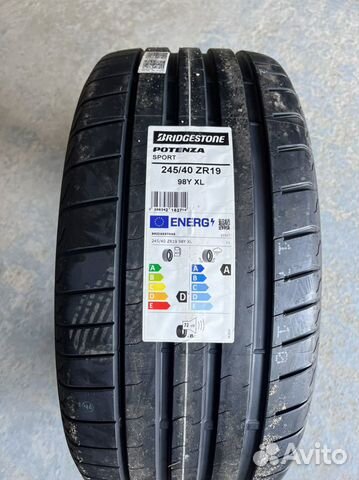 Bridgestone Potenza Sport 245/40 R19 98Y