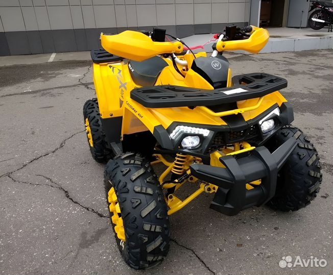 Квадроцикл Motoland Wild X 125 желтый