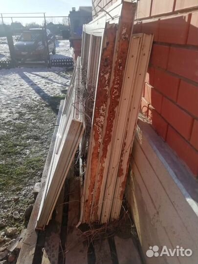 Пластиковые окна и двери бу
