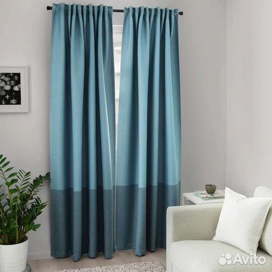 Шторы Икея Марьюн блэкаут