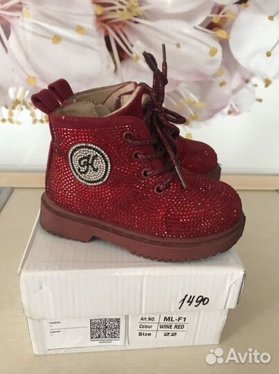 Ботинки для девочки весна осень 22