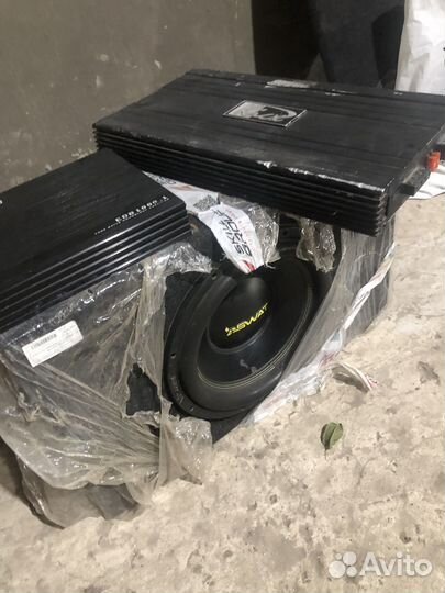 Сабвуфер и усилитель