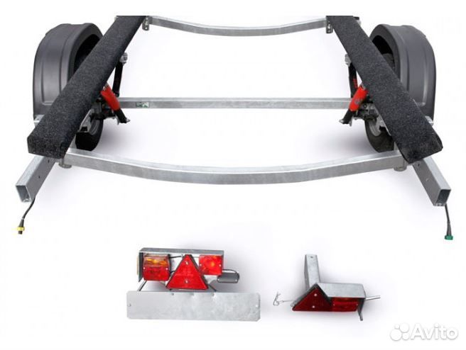 Прицеп лодочный мзса 81771G.021 судно 5,45м