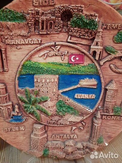 Тарелка настенная Турция