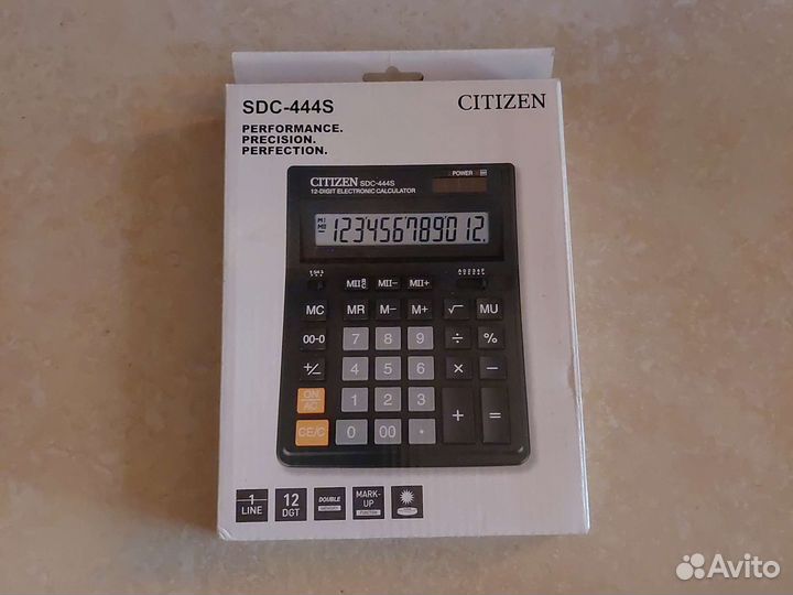 Калькулятор Citizen SDC-444S