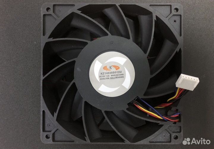 Кулер вентилятор 6 pin KZ14038B012U для Watsminer