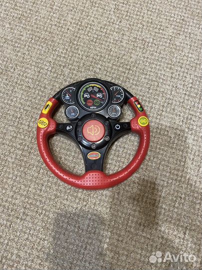 Детский руль игрушка музыкальный