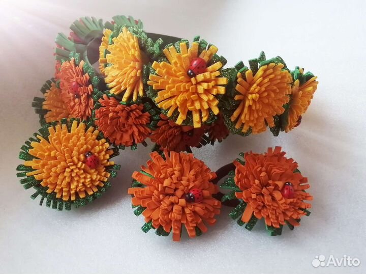 Ободок из фоамирана, ручная работа