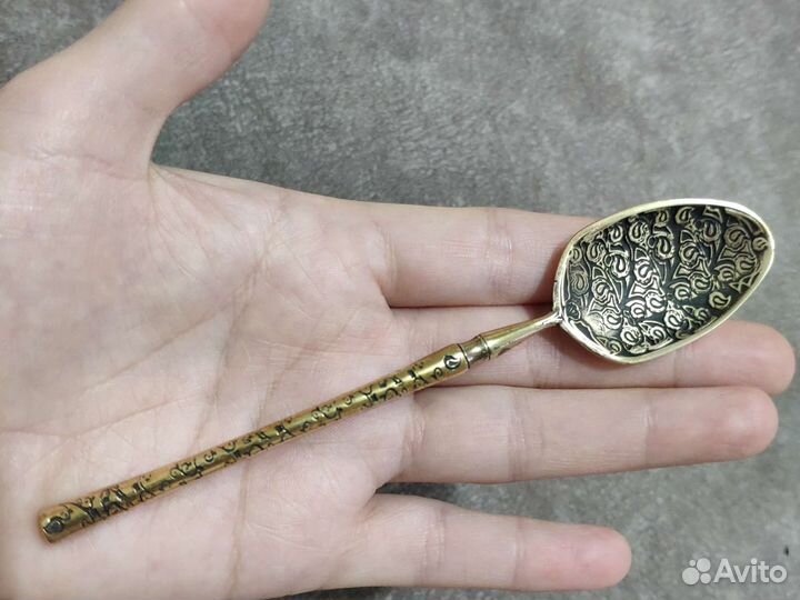 Чайные,кофейные ложки бронза