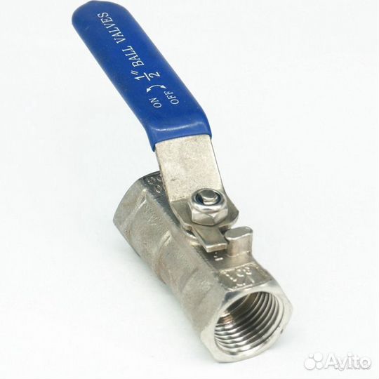 Кран 1/2 шаровый для самогонного аппарата (вн-вн)