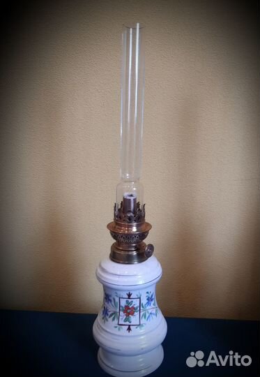 Старые Керосиновые лампы с керамическим баком