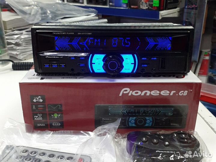 Магнитола Pioneer GB блютуз