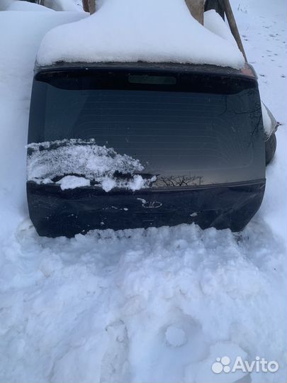 Стекло крышка багажника kalina