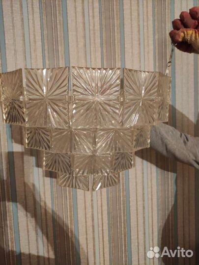Люстра каскад СССР