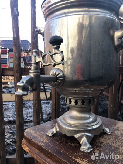 Дровяной самовар, угольный