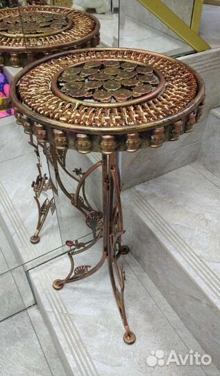 Подставка Иран бронза оригинал кованый эксклюзив