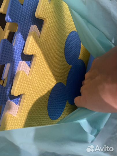 Детский коврик пазл