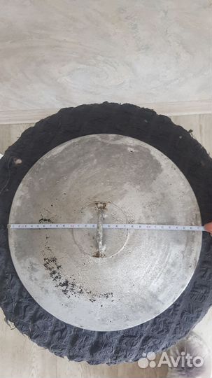 Крышка на казан,сковородку чугунная