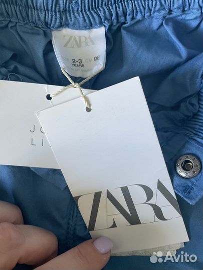Шорты новые Zara 98