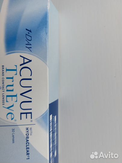 Линзы контактные однодневные acuvue trueye