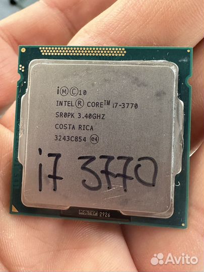 Intel core i5 3570 i7 3770
