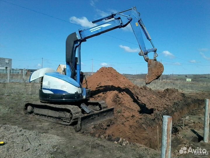 Услуги мини экскаватора