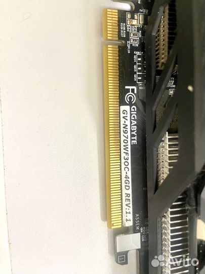 Видеокарта gigabyte gefoce gtx 970 4GB