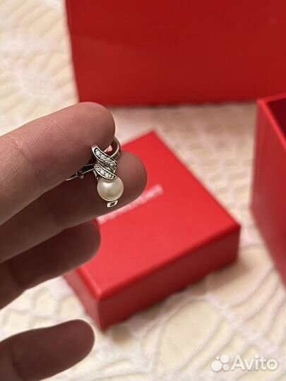 Серьги серебро