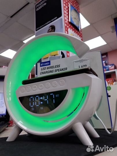 Внешняя батарея+будильник вт-3401