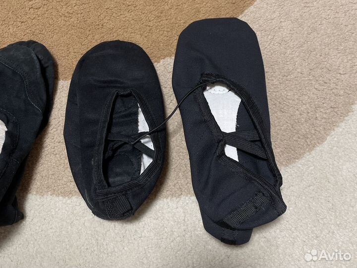 Балетки для танцев и чешки детские