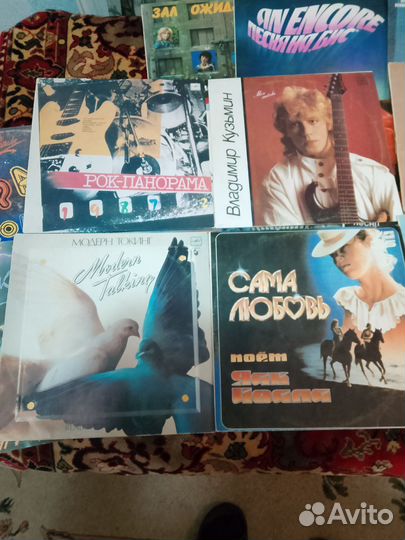 Виниловые пластинки 25 штук одним лотом