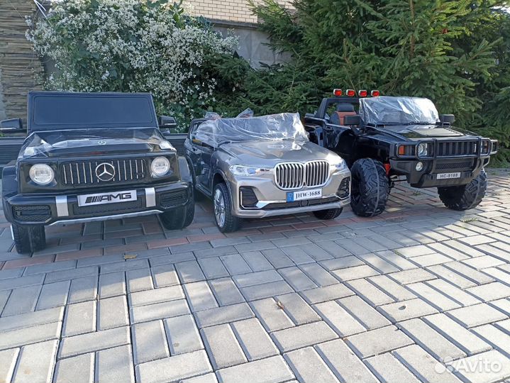 Новые электромобили от 1- 10 лет,4 wd с пультом