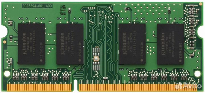 Оперативная память Kingston, DDR3, 4 Гб, 1333 мгц